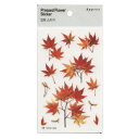 Pressed Flower Stickers /押し花 ステッカー【パルメイトメイプル】