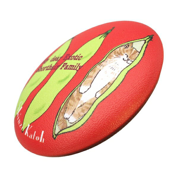 シンジカトウ ぷにぷに缶バッジ My dear cats【funny cats】 kdmbz-10234395 文具・文房具のKDM 楽天市場支店 サンプル画像3
