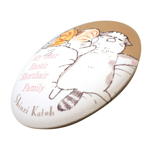Shinzi Katoh/シンジカトウ ぷにぷに缶バッジ My dear cats【すやすやねこ】 kdmbz-10234396 文具・文房具のKDM 楽天市場支店 サンプル画像3