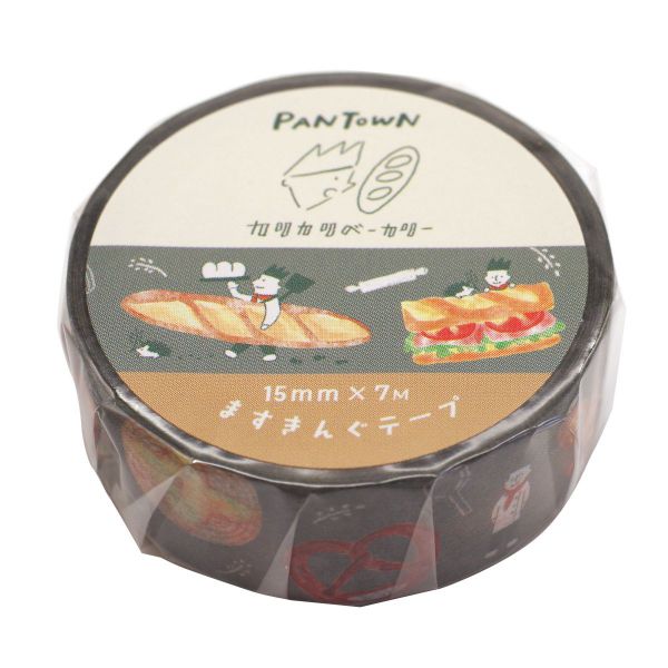 ますきんぐテープ 焼きたてパンタウン 【カリカリベーカリー】マスキングテープ