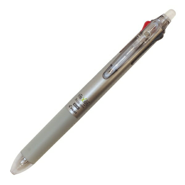 樂天商城 - パイロット 3色ボールペン フリクションボール3スリム 0.5mm【ダークシルバー】 LKFBS60EF-DS