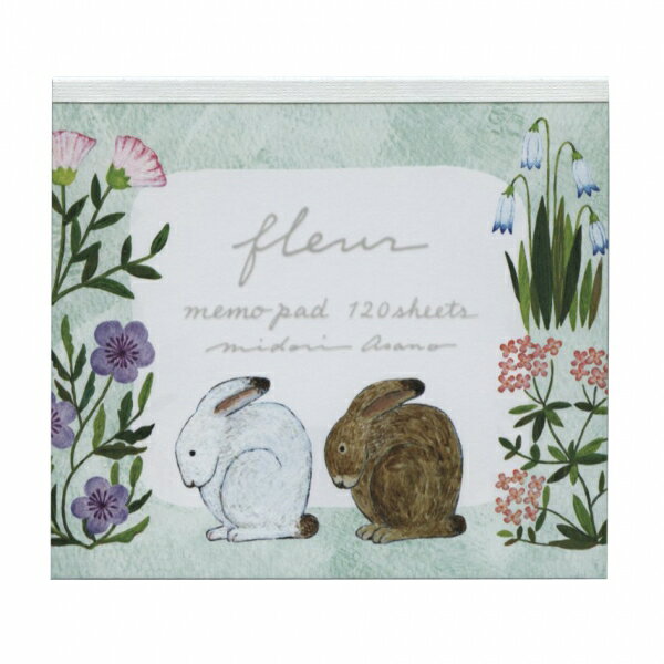 樂天商城 - ブロックメモ 浅野みどり【fleur】