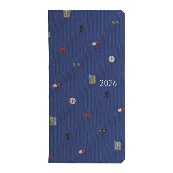 2026年 4月始まり B6変形 手帳 weeks 名探偵コナン【コナンモチーフ】