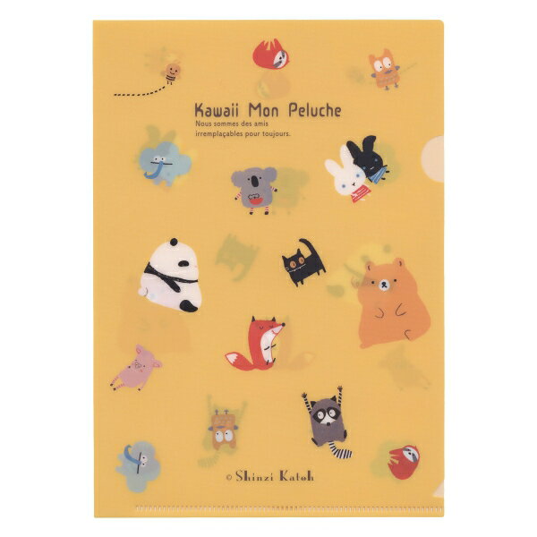 A5 クリアファイル 【friends】 KawaiiMonPeluche シンジカトウ