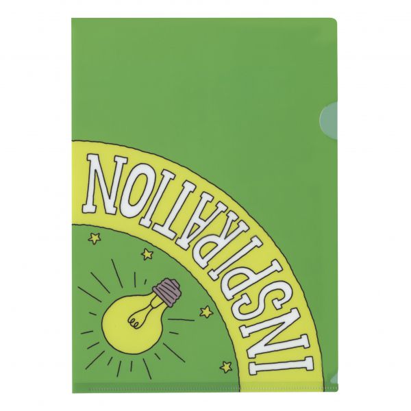 クリアホルダー A4サイズ ヨシタケシンスケ【ひらめき】クリアファイル 絵本作家 絵本 かわいいのサムネイル