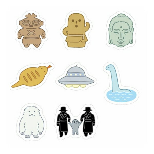 DECO FLAKE STICKER/デコ フレーク ステッカー【Curious】