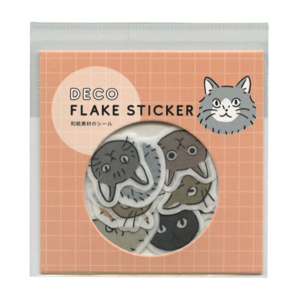 DECO FLAKE STICKER/デコ フレーク ステッカー【Kitty】