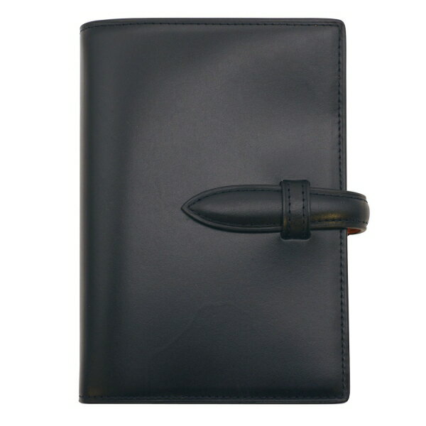 システム手帳 ブラ・ルバ ミニ6 15mm ベルト【ダークブルー×ナチュラル】