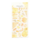 マインドウェイブ スイサイシール【mimosa yellow】水彩 透け感 トレーシングペーパー 80980