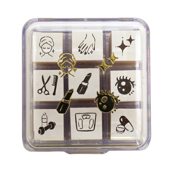 スタンプ 手帳のあいぼう【美容】手帳デコ