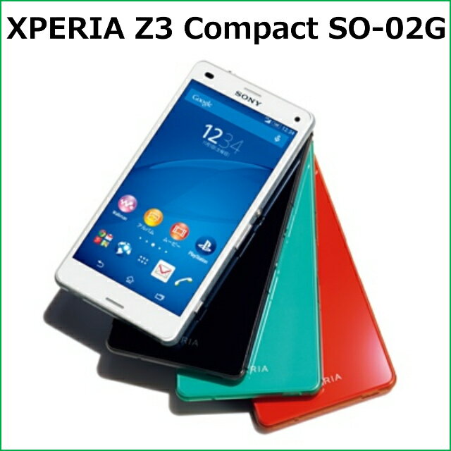 【未使用品】docomo XPERIA Z3 Compact SO-02G / XPERIA A4 SO-04G 白ロム 本体 スマホ メーカーリファービッシュ品