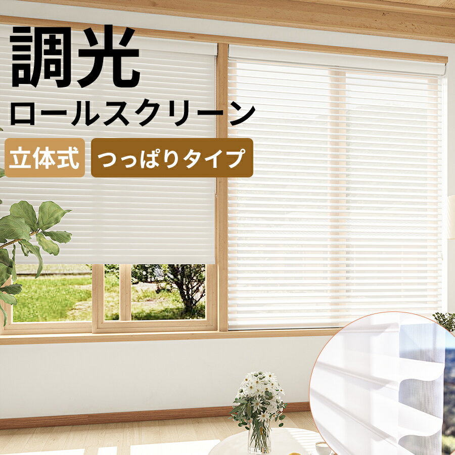 モダン ロールスクリーン 【無地防炎 60cm×180cm シナモン】 日本製 巻取りスピード調整機能付き 『ティオリオ』 (代引不可)