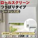 幅61〜90×高さ130〜220cm 【1cm単位でオーダー】天然調ロールスクリーン（透過性生地）【resort】 光を透すタイプ　採光 目隠し 麻調アイボリー 木調ブラウン リゾート ロールカーテン