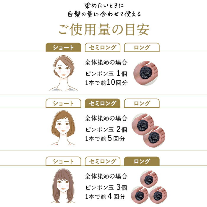 【LULUSIA】クロヴィアカラートリートメントダークブラウン5本