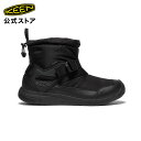 【公式】 KEEN キーン メンズ フッドロメオ ウォータープルーフ HOODROMEO WP ブーツ 防水 冬 ブラック 黒