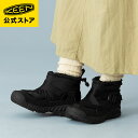 【公式】 KEEN キーン レディース フッドゼラ ツー ウォータープルーフ HOODZERRA II WP ブーツ 防水 ブラック 黒 冬