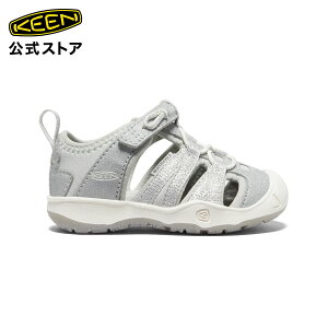 【公式】 KEEN キーン トドラー 11.5-14.5cm モキシー サンダル MOXIE SANDAL つま先保護 女の子 シルバー