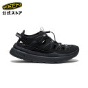【公式】 KEEN キーン レディース ダブルケーフォーハンドレッドフィフティー サンダル WK450 SANDAL 厚底 ブラック 黒
