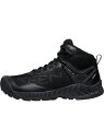 (MEN)NXIS EVO MID WP / (メンズ)ネクシス エヴォ ミッド ウォータープルーフ KEEN キーン シューズ・靴 スニーカー ブラック【送料...