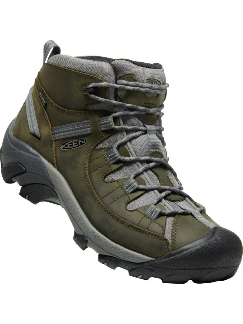 【SALE／37%OFF】(MEN)TARGHEE II MID WP / (メンズ)ターギー ツー ミッド ウォータープルーフ KEEN キーン シューズ・靴 スニーカー グレー【RBA_E】【送料無料】[Rakuten Fashion]のサムネイル