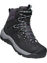 (WOMEN)REVEL IV MID POLAR / (レディース)レヴェル フォー ミッド ポーラー KEEN キーン シューズ・靴 ブーツ ブラック【送料無料】[Rakuten Fashion]