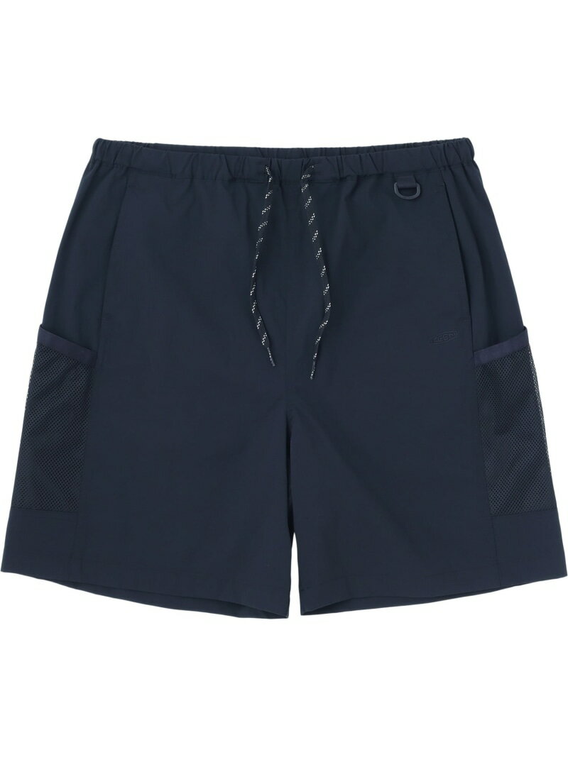 NYLON STRETCH MESH SHORTS ユニセックス ナイロン ストレッチ メッシュ ショーツ KEEN キーン パンツ その他のパンツ ブラック【送料無料】[Rakuten Fashion]