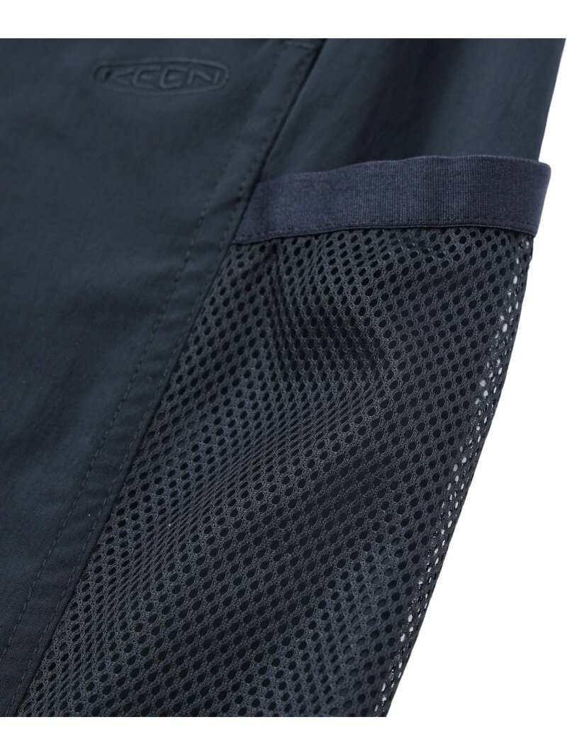 NYLON STRETCH MESH SHORTS ユニセックス ナイロン ストレッチ メッシュ ショーツ KEEN キーン パンツ その他のパンツ ブラック【送料無料】[Rakuten Fashion]