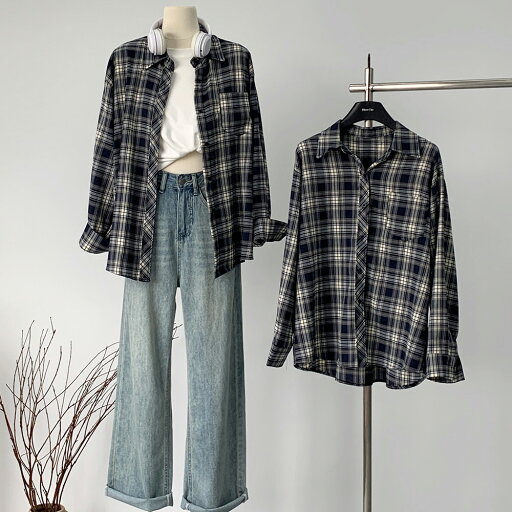 レディース チェック柄シャツ ネルシャツ コットンシャツ 綿100% シャツ ブラウス 綿 カットソー ボタンシャツ 女性 立ち襟 春 夏 秋 ゆったり 無地 トップス ポケット付き レディース チェック柄シャツ ネルシャツ コットンシャツ 綿100% シャツ ブラウス 綿 カットソー ボタンシャツ 女性 立ち襟 春 夏 秋 ゆったり 無地 トップス ポケット付き