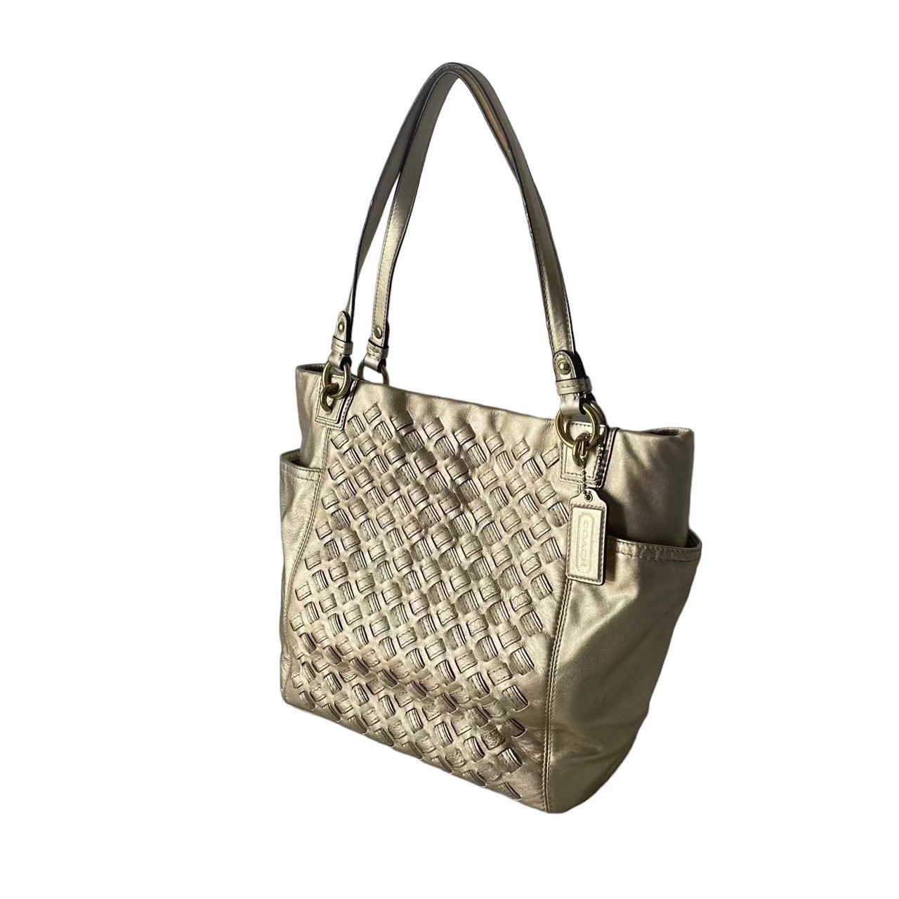 COACH メタリックレップス トートバッグ 22447 楽天市場】メタリック(ブランドコーチ)(トートバッグ