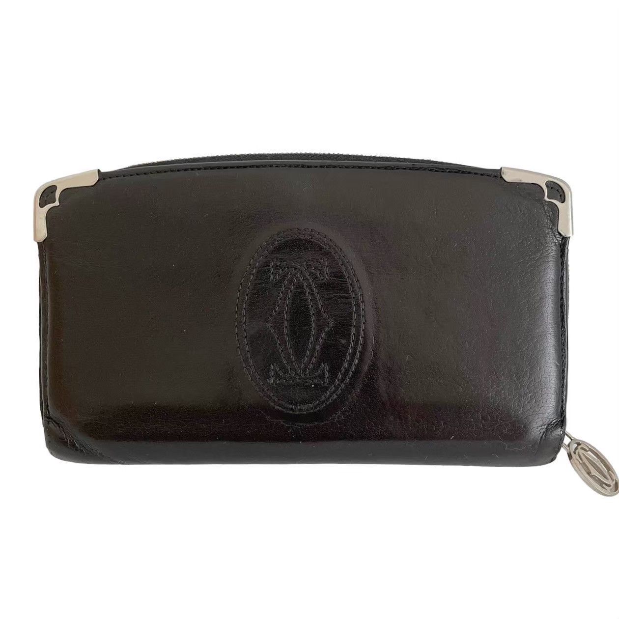 ����š�Cartier ����ƥ��� �ޥ������ Ĺ���� ���� �饦��ɥե����ʡ� ���� ���ƥå� �쥶�� �֥�å� �ϥ��֥��� ���֥�C ���