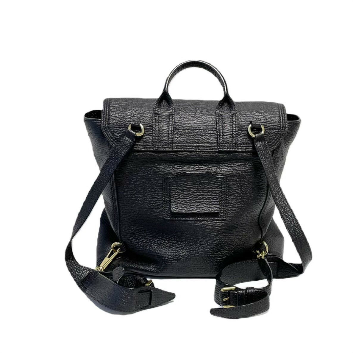 ［中古］3.1 phillip lim スリーワン フィリップ リム パシュリ バックパック リュック　AR14-0291SKC BLK ブラック 黒　レディース　レザー　かわいい