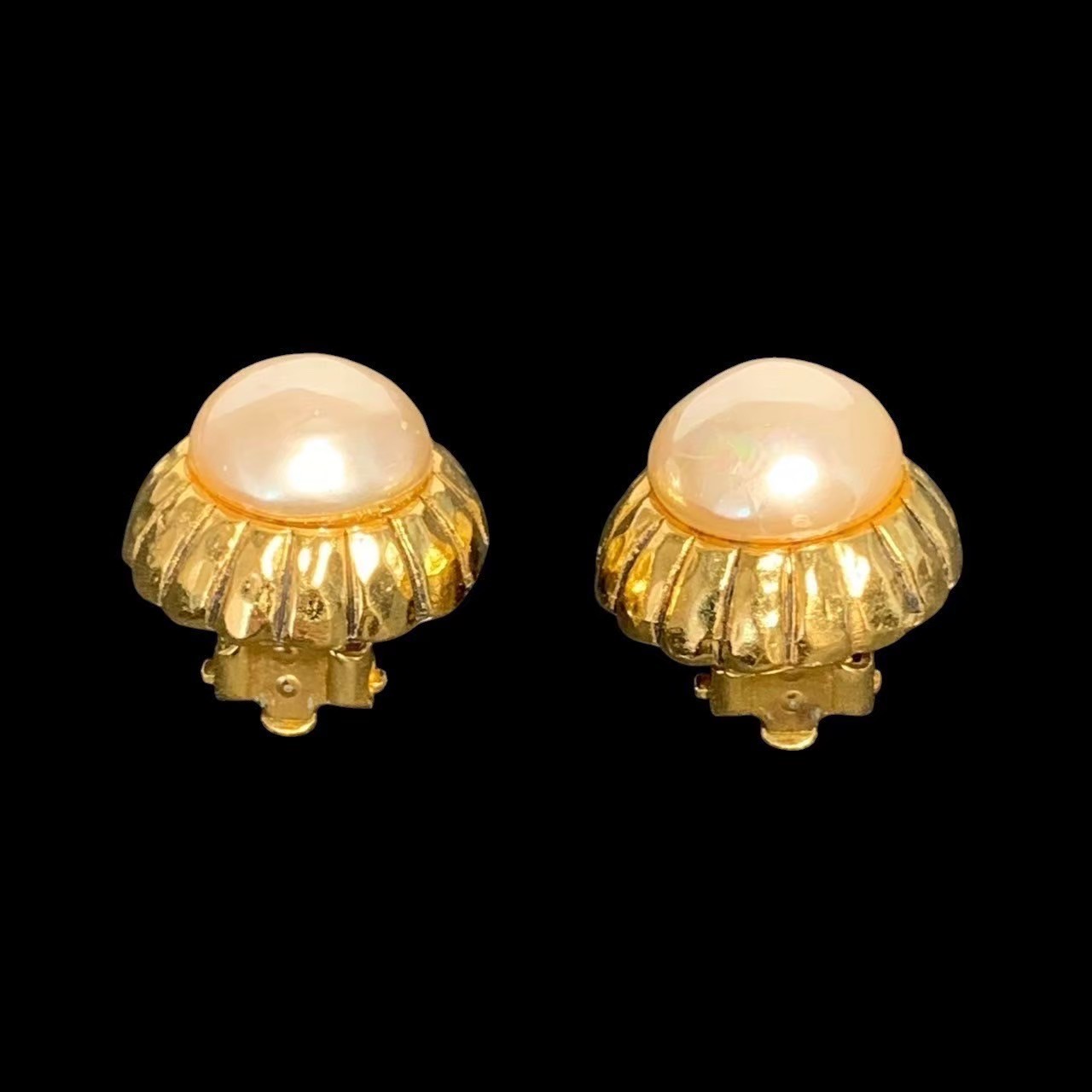 樂天商城 - 「中古」CHANEL シャネル イヤリング アクセサリー ジュエリー ブランド小物 ハイブランド ゴールド パール GP フェイクパール 2196 レディース