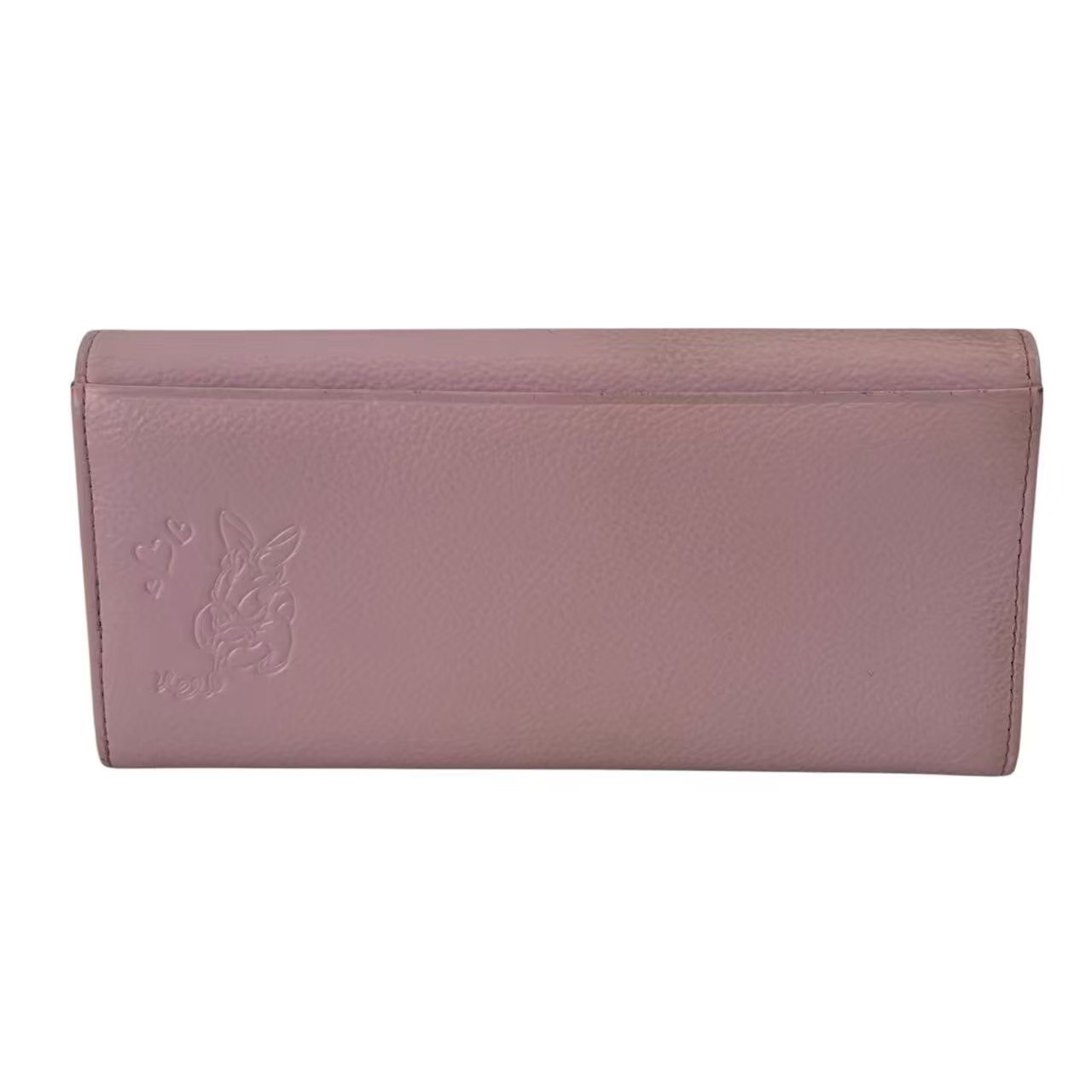 「中古」Samantha Thavasa サマンサタバサ 財布 ウォレット 長財布 ロングウォレット ピンク ディズニーコラボ デイジー リボン 合成皮革 ガーリー レディース