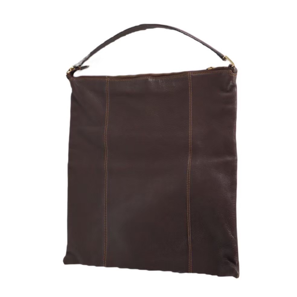 Rakuten - 「中古」FENDI フェンディ SAS ビンテージ 鞄 バッグ ショルダーバッグ トートバッグ 257930 ブラウン 茶 ゴールド 金 FF ロゴ 保存袋つき イタリア ローマ レディース