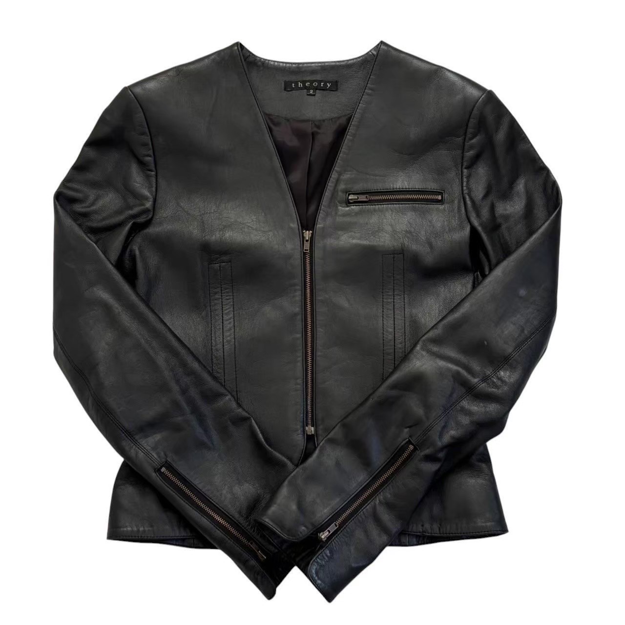 楽天市場】レザージャケット レディース（ブランドセオリー