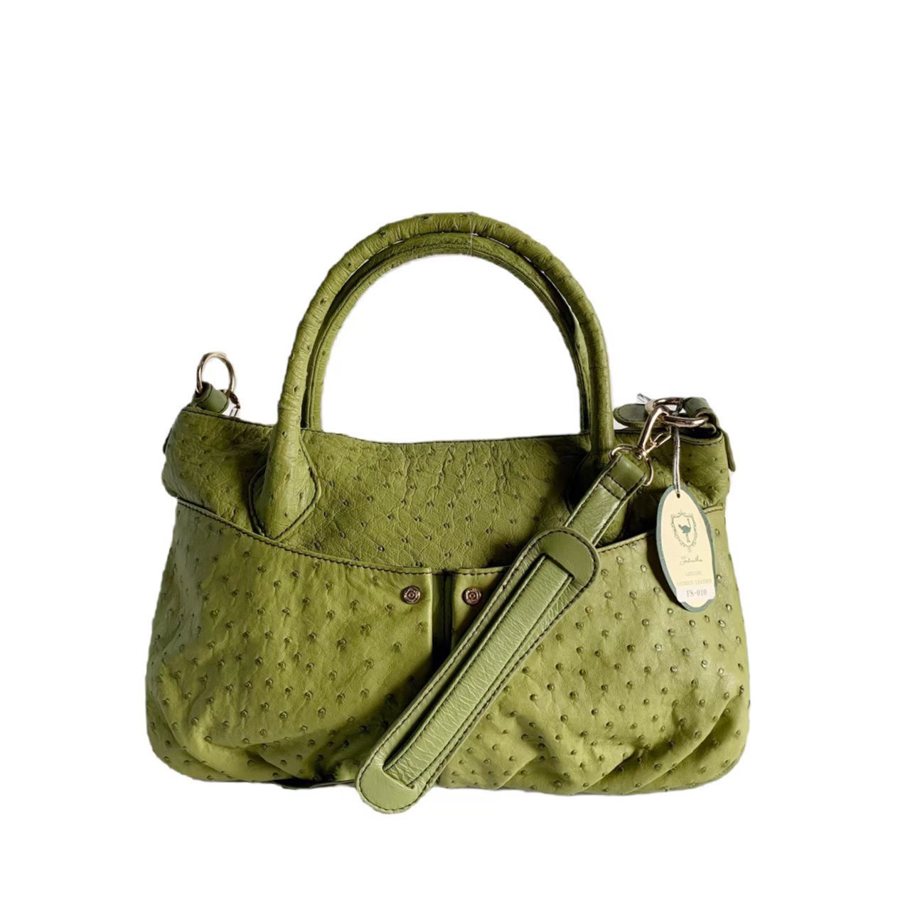 楽天市場】オーストリッチ ショルダー グリーン 緑の通販