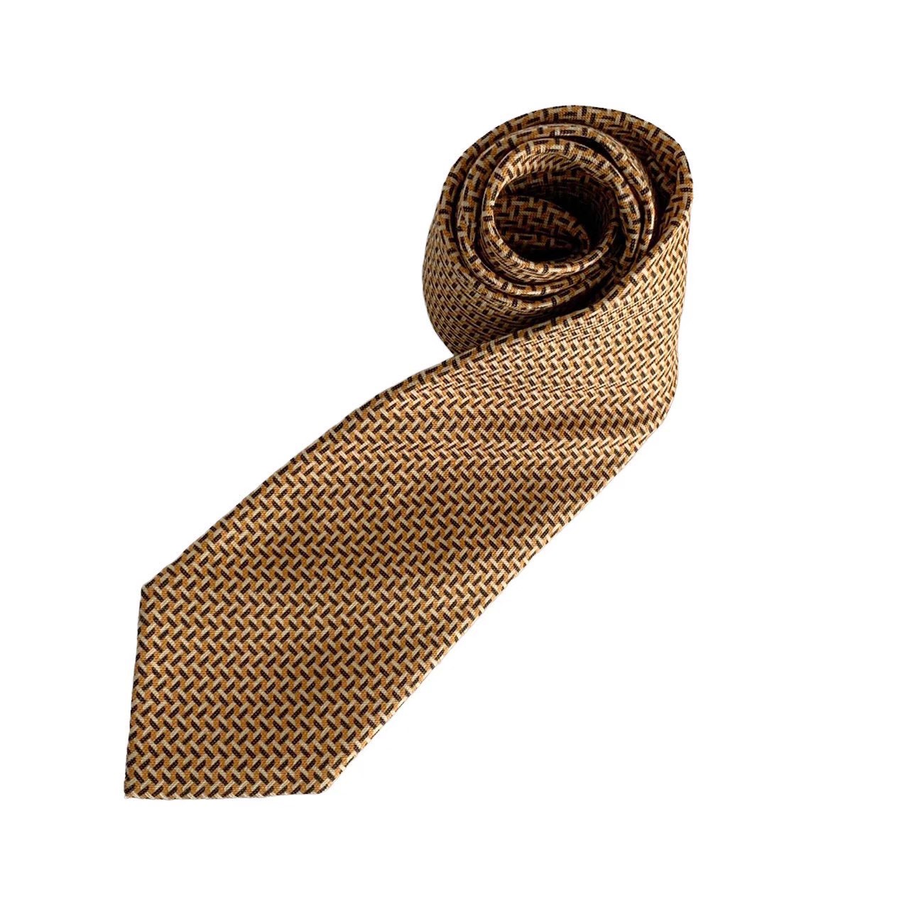 Other - ［中古］Nicky ニッキー UNITED ARROWS ユナイテッドアローズ ネクタイ ブランド 小物 スーツ ファッション ビジネス イエロー 黄色 オレンジ 橙 シルク 紳士 メンズ