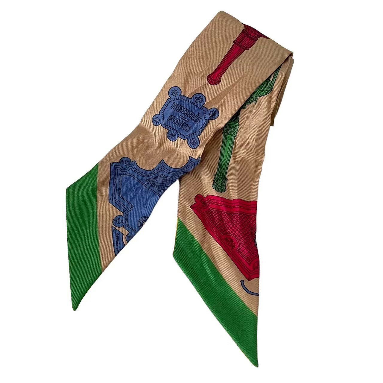 ◆美品◆ HERMES エルメスツイリー メルヴェイユーズ・ランタン エルメス/ツイリー【Merveilleuses Lanternes（メルヴェイユーズ