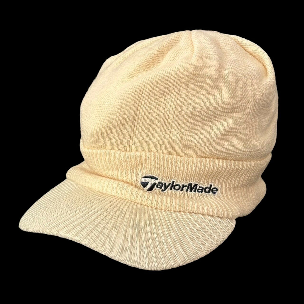 Rakuten - ［中古］TaylorMade テーラーメイド 帽子 ロゴ入りゴルフキャップ 白系 ニット キャップ ゴルフ 趣味 スポーツ フリーサイズ レディース