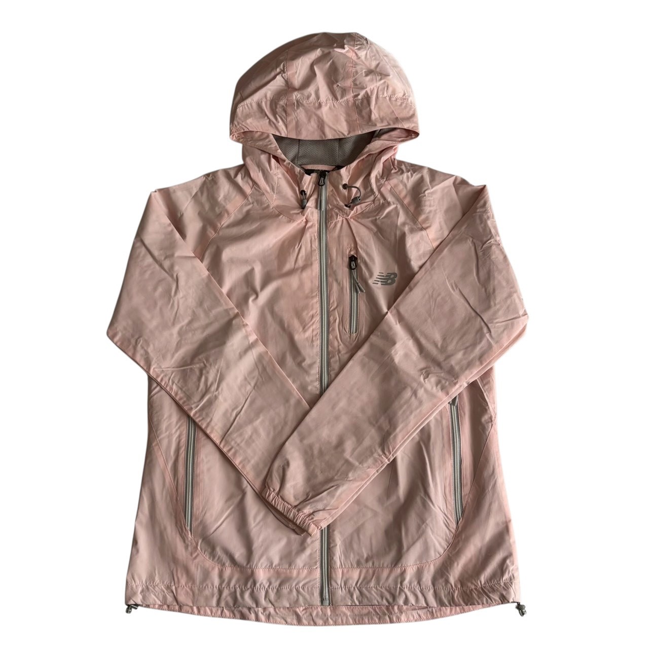Rakuten - ［中古］new balance ニューバランス NB ブランド アウター ウィンドブレーカー 薄ピンク ピンク ジャケット XLサイズ スポーツ レディース