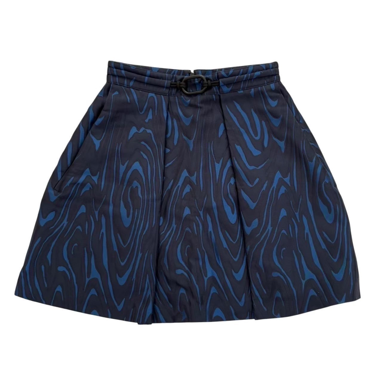 Rakuten - 「未使用」KENZO ケンゾー ミニスカート 青 紺 ブルー ネイビー ボトムス スカート ミニ ダークカラー F962JU1195J4 レディース サイズ34 Sサイズ