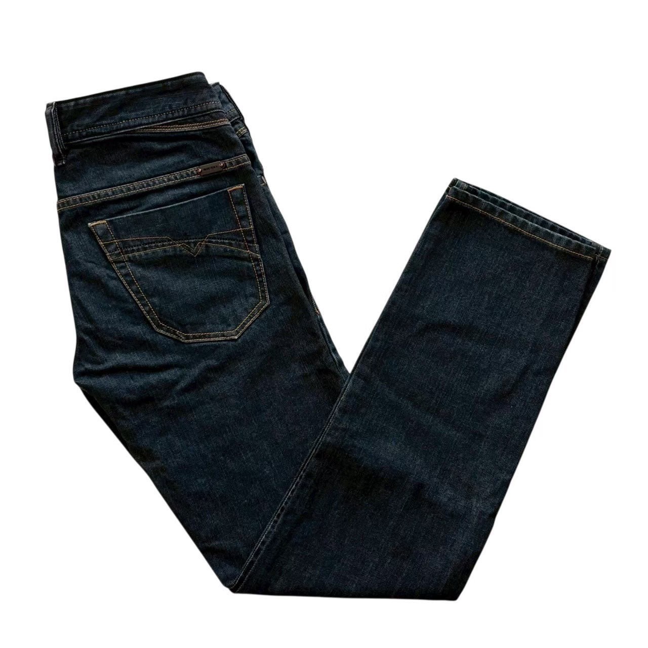 乐天商城 - ［中古］DIESEL ディーゼル ボトムス デニムパンツ 青系 ブルー系 デニム パンツ IAKOP レディース サイズ W28_L30 Mサイズ相当 ブランド ファッション