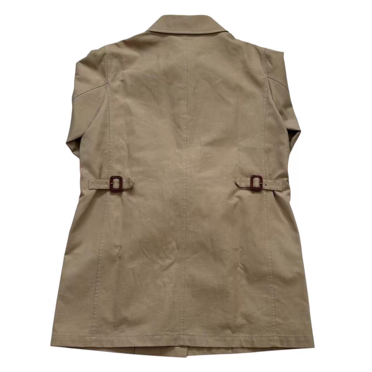 中古 BURBERRY バーバリー ステンカラーコート ベージュ コート アウター シンプル 上着 防寒着 無地 レディース サ keepclimbing-10005023 総合ブランドリユースClimb サンプル画像2