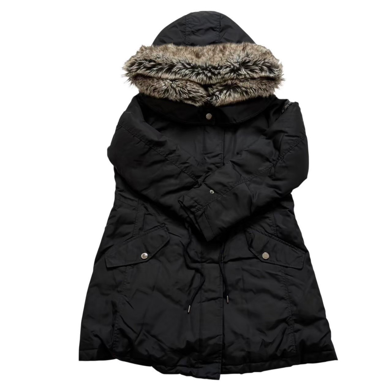 Other Jackets Jumpers - ［中古］TATRAS タトラス ダウンコート 黒 ブラック ダウン コート ジャケット ファー Rライン LIMONA レディース サイズ01 Sサイズ ブランド 冬