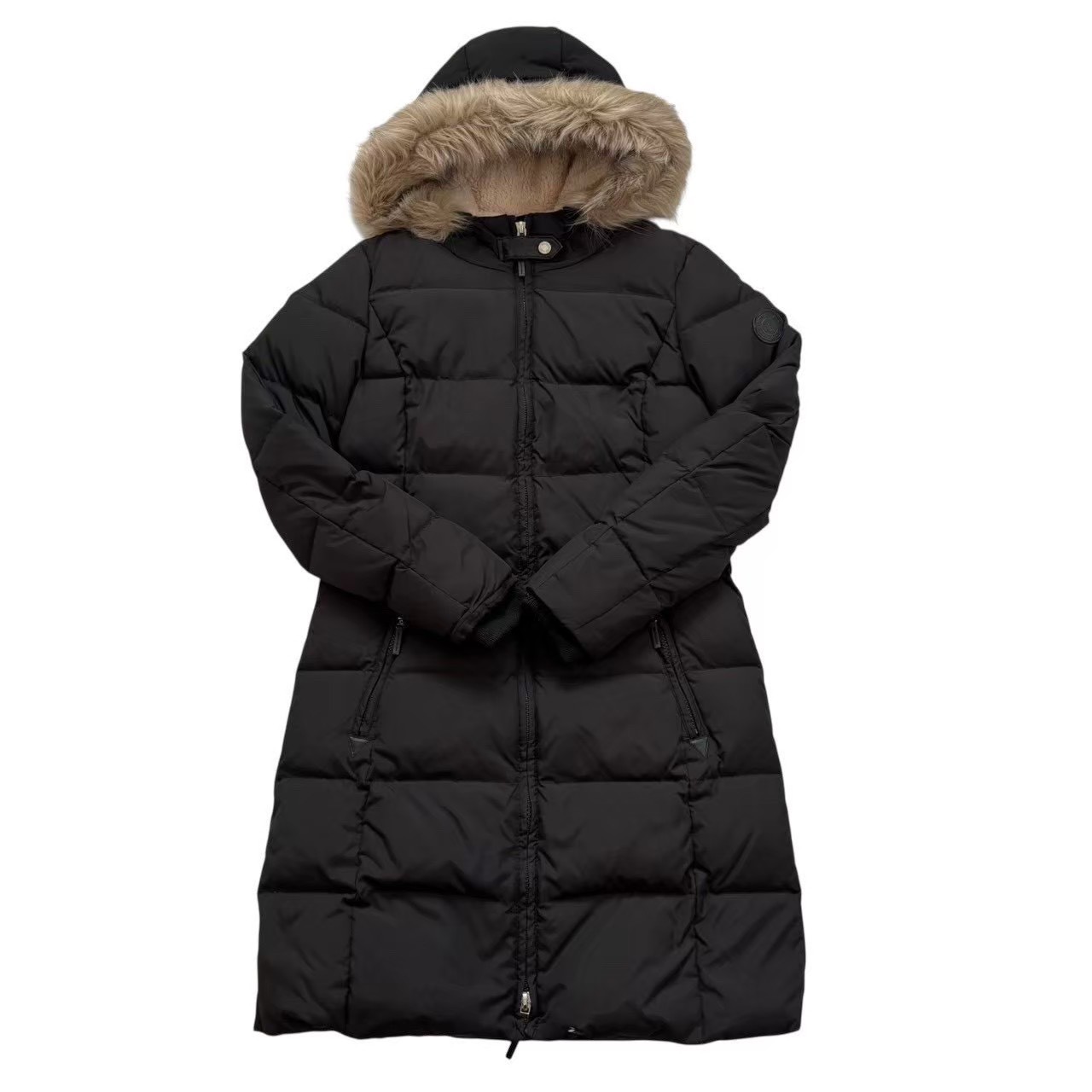 Rakuten - ［中古］Ralph Lauren ラルフローレン ラルフ ダウンコート 黒 ブラック ダウン コート フード付き レディース XSサイズ ポリエステル ダウン フェザー