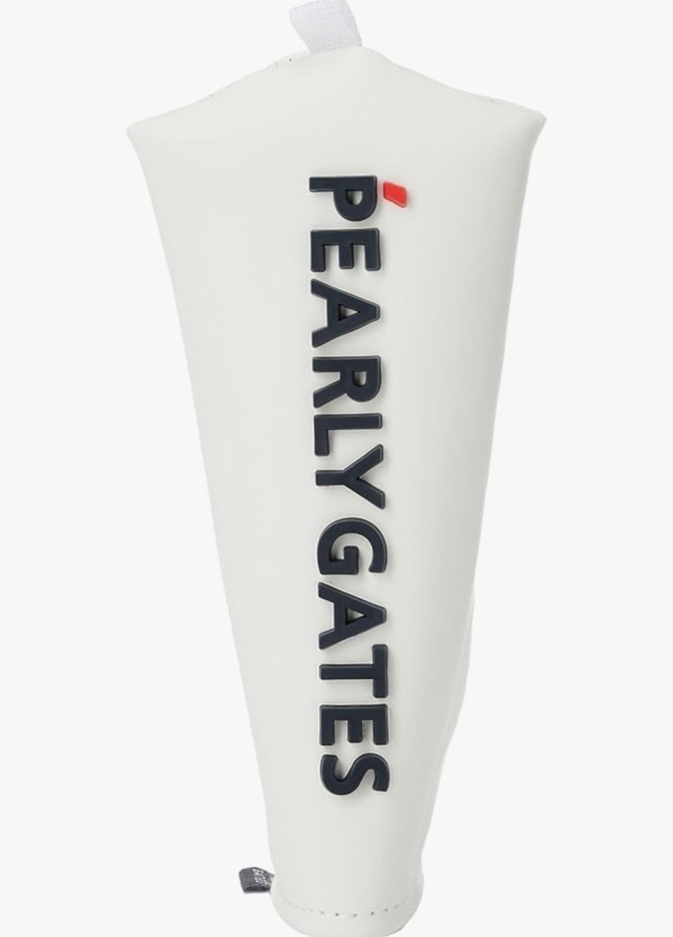 ［新品］PEARLY GATES パーリーゲイツ ゴルフ用品 パター カバー ピン型 PIN型 ホワイト 白 ブラック 黒 合皮 レザー フリーサイズ ユニセックス