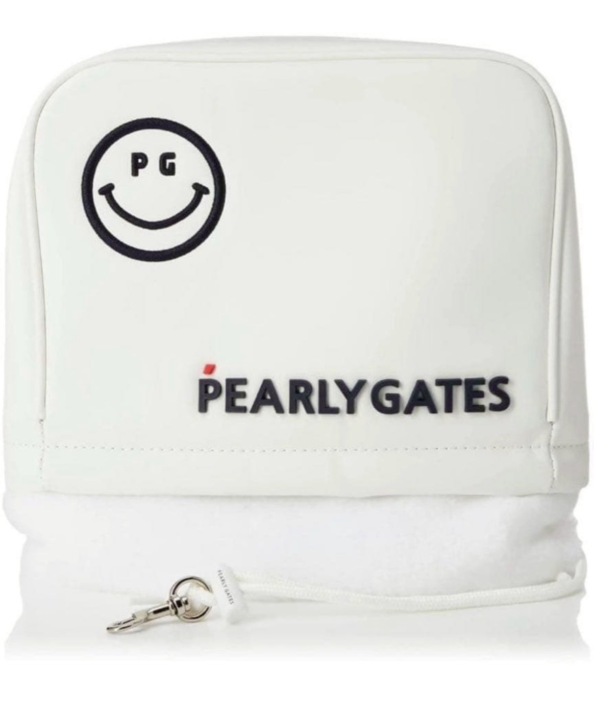 Iron - [新品]PEARLY GATES　パーリーゲイツ　ユニセックス　アイアンカバー 定番マット合皮IC 053-3984504 ホワイト　ギフト　プレゼント