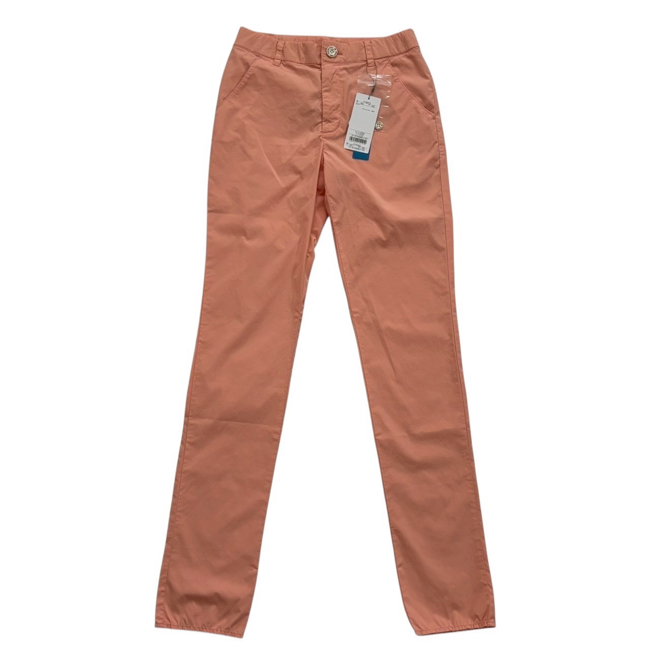 Rakuten - ［新品］ZOY GOLF CLUB ロングパンツ　撥水 ストレート サイズ36 BE FOND2 タグ付き 軽量 ゴルフウェア サーモンピンク