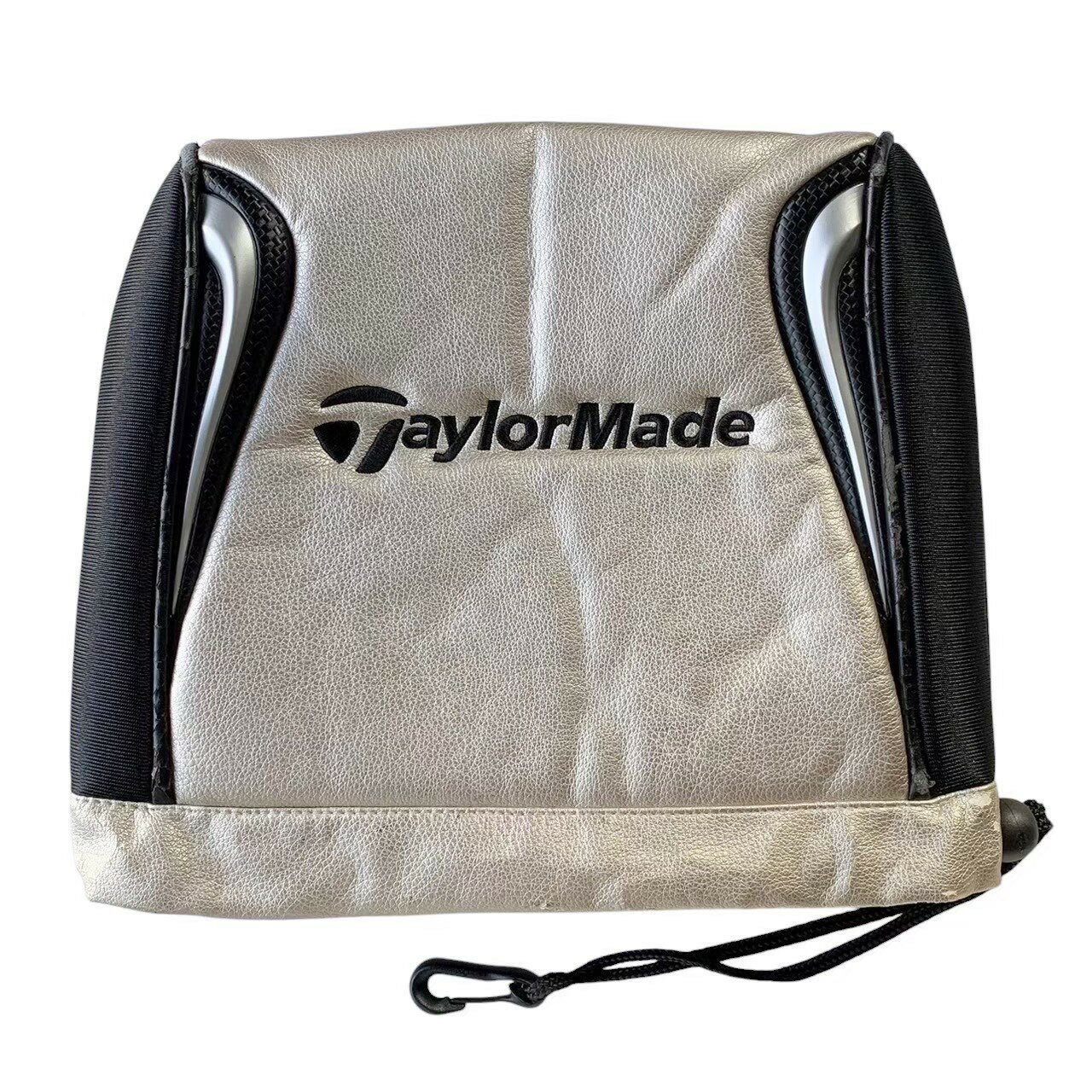 乐天商城 - ［中古］TaylorMade テーラーメイド ゴルフ スポーツ 趣味 ヘッドカバー アイアン ホワイト 白 ブラック 黒 PUレザー フェイクレザー 合皮 モノクロ
