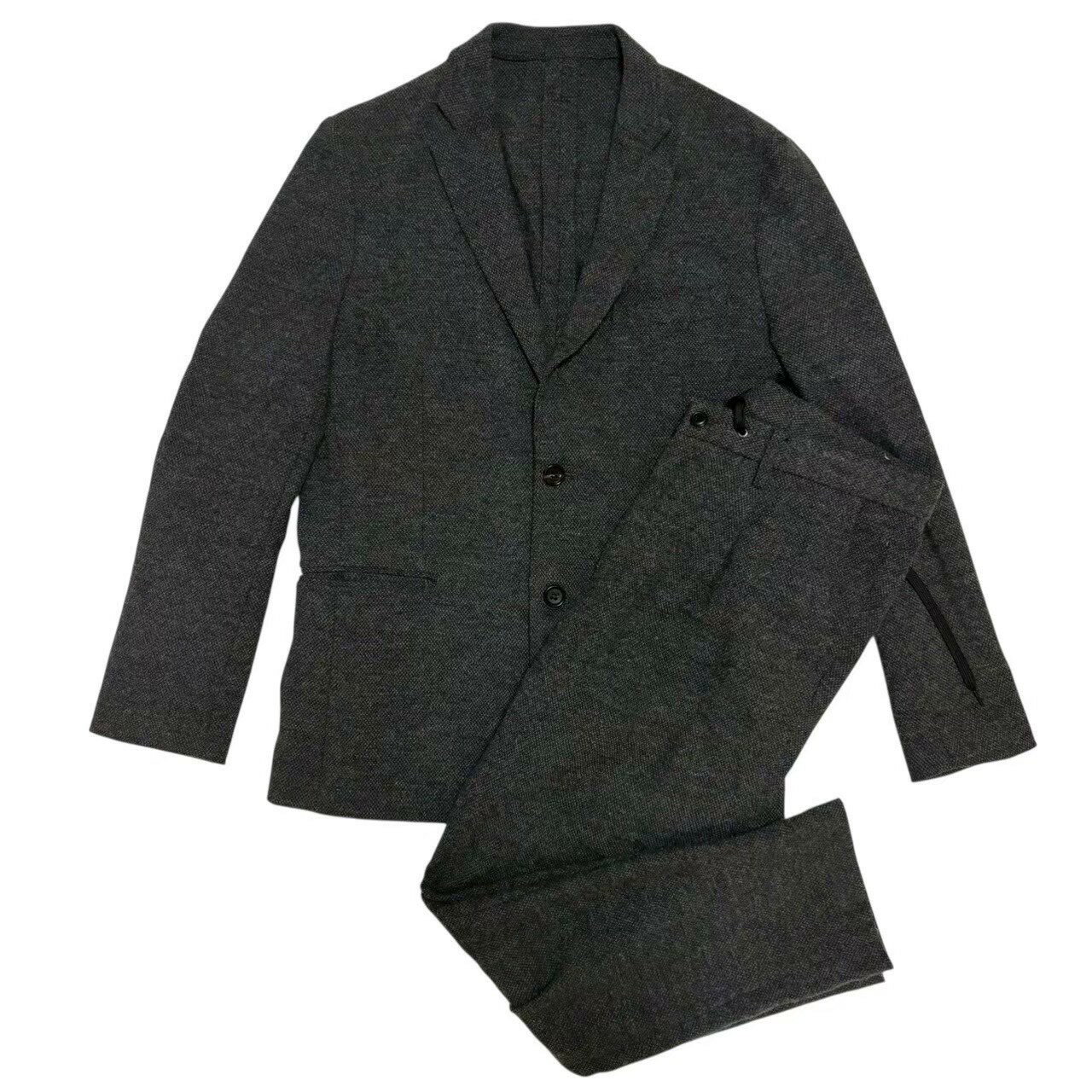 樂天商城 - ［中古］JOURNAL STANDARD ジャーナルスタンダード ジャケット ズボン 上下セットアップ アウター スーツ カジュアル キレイめスタイル 長ズボン グレー Mサイズ 19-030-600-8030-3-0 メンズ ファッション 秋 冬